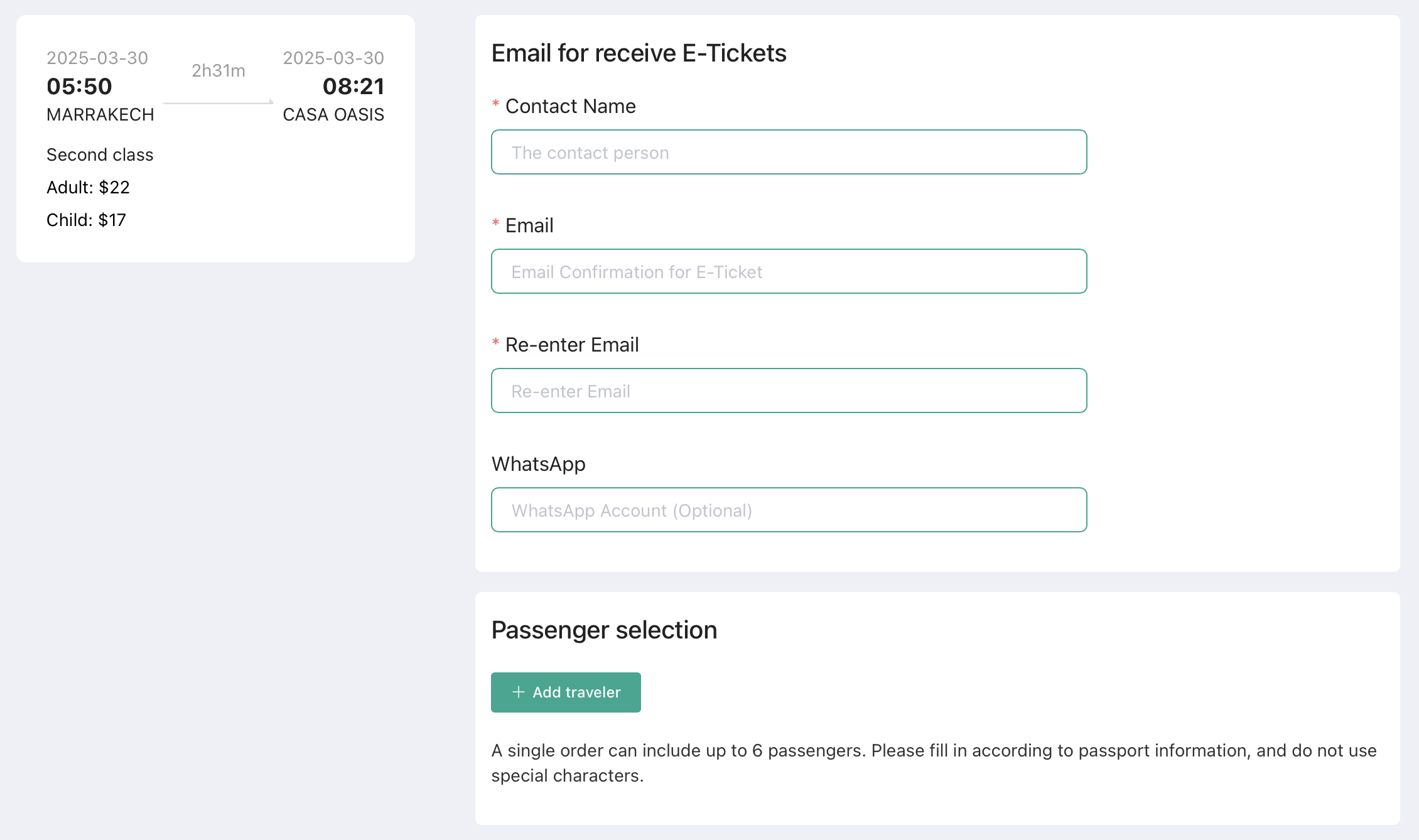 morocco train content