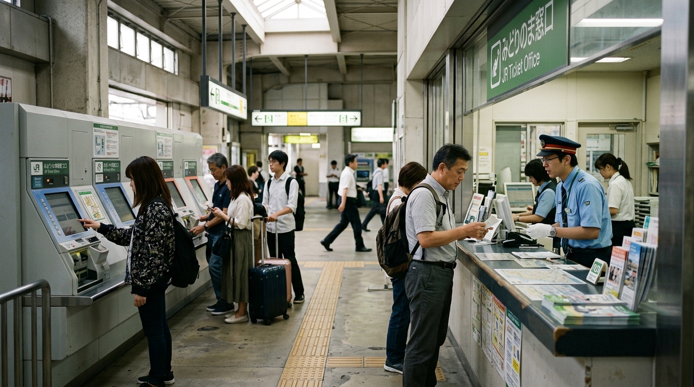 Photograph illustrating Quick Overview: JR Offices vs Ticket Mac