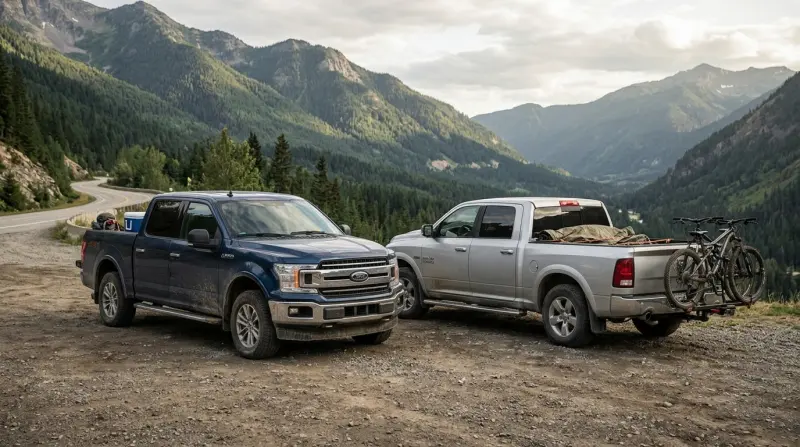 Photograph illustrating Head-to-Head: Comparing Your Pickup Opti