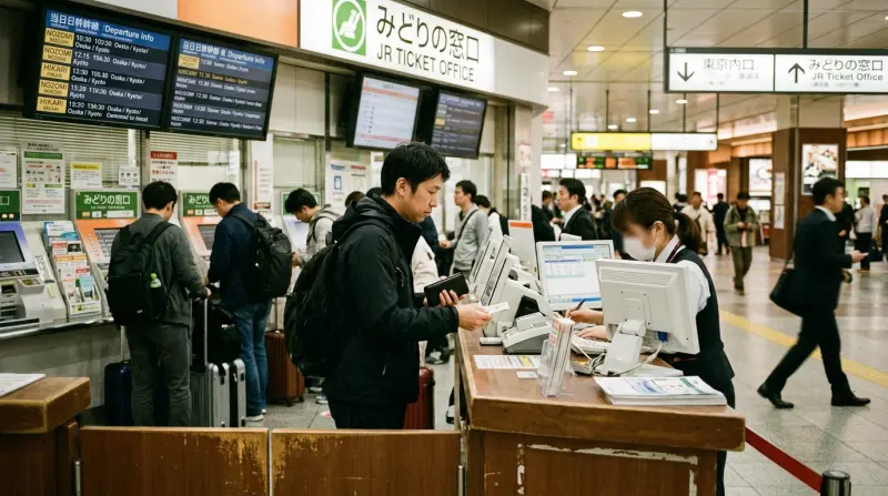 Photograph illustrating Can You Actually Buy Same-Day Shinkansen