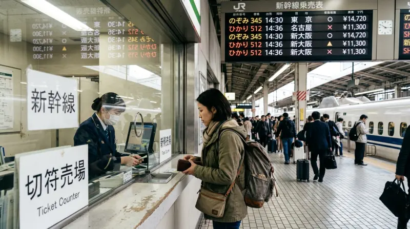 Photograph illustrating How Much Do Last-Minute Bullet Train Tic