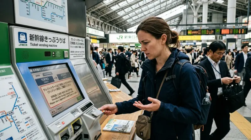 Fotografie zur Illustration: Warum ausländische Karten beim Shinkansen-Kauf scheitern