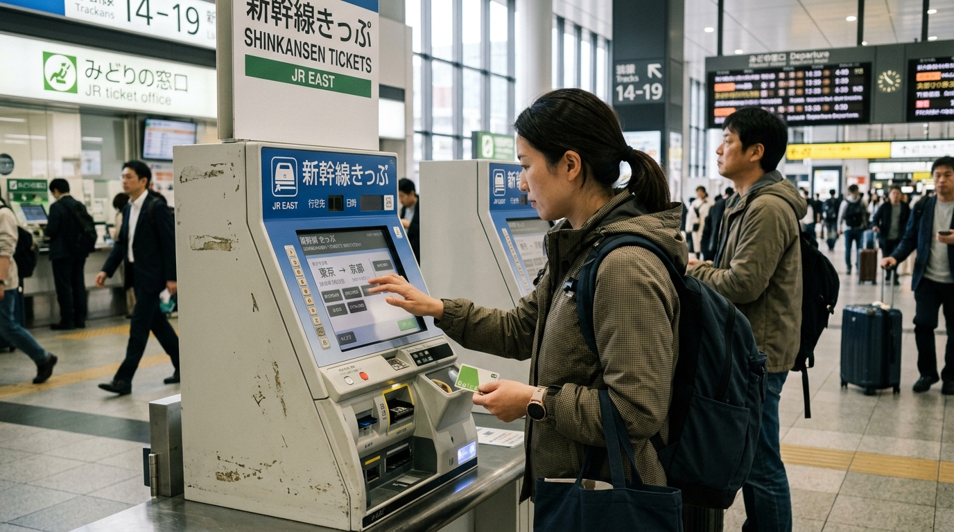 Photographie illustrant le coût des billets de Shinkansen en 2026