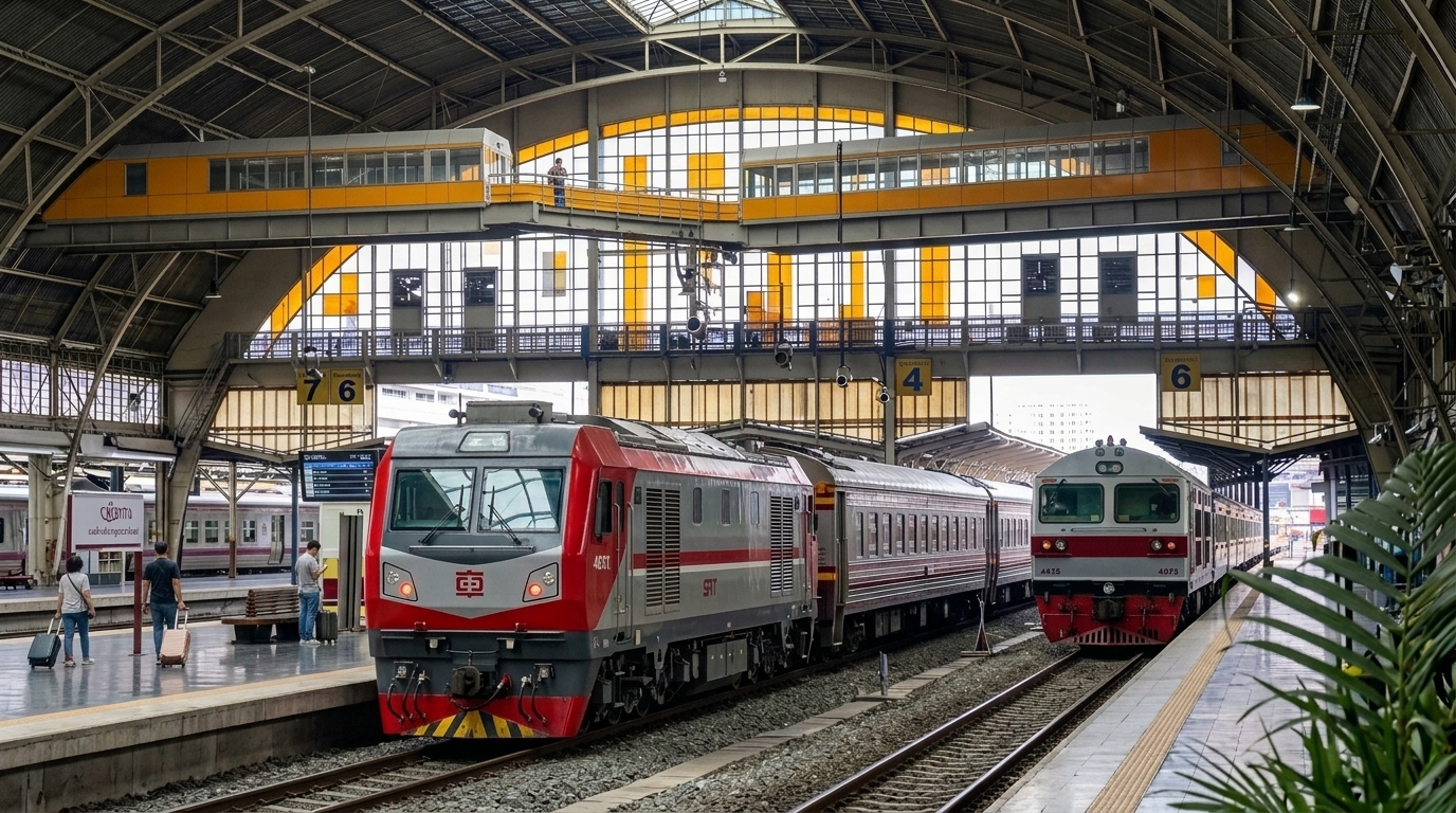 のぞみとさくらの新幹線車両を比較する写真