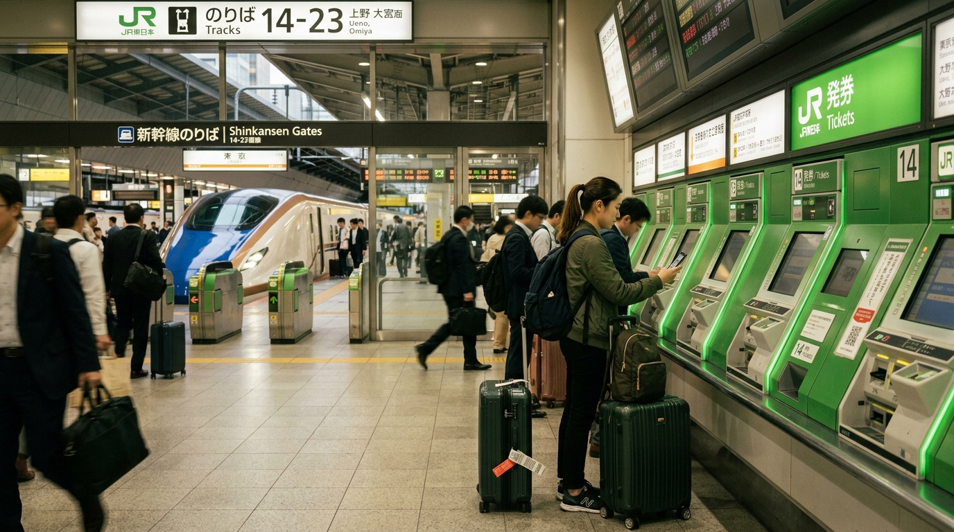 How to Pick Up Shinkansen Tickets: Skip 45-Min Lines [2026]