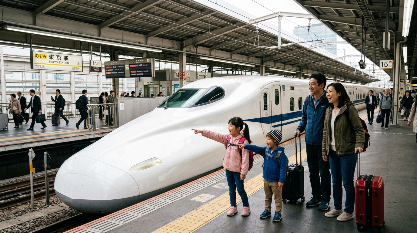 Shinkansen Family Tickets & Group Booking: How to Sit Together [2026]