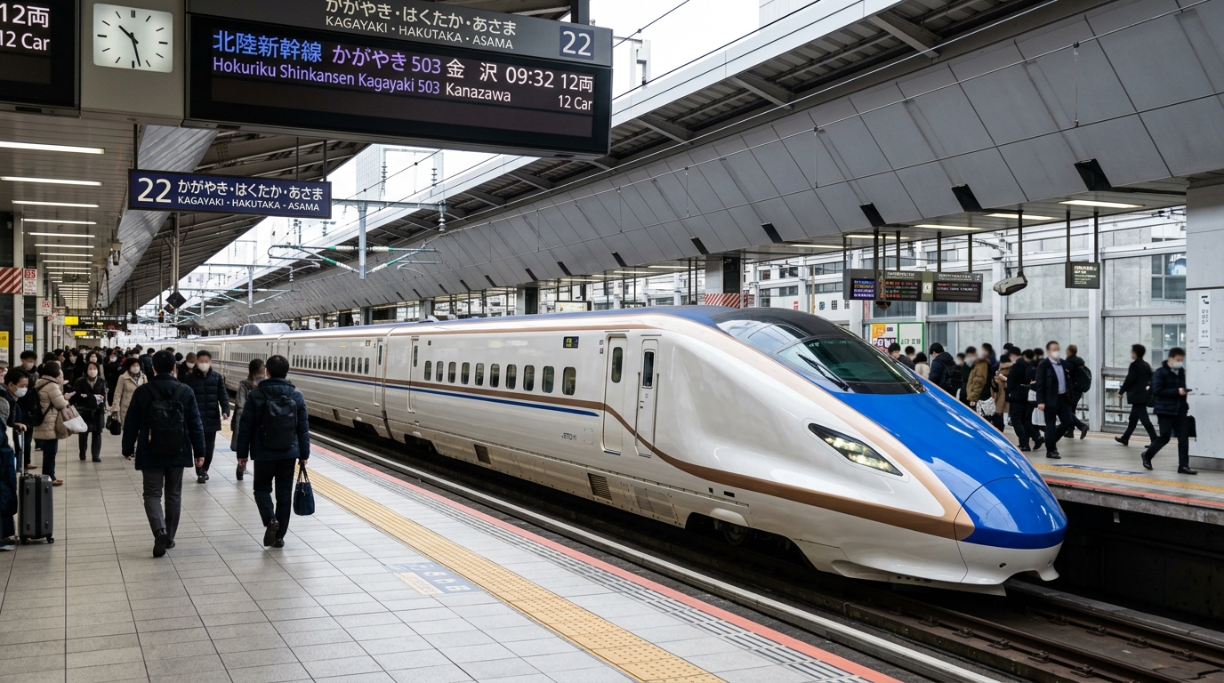 Shinkansen Tokyo - Kanazawa : Guide des prix et réservations 2026