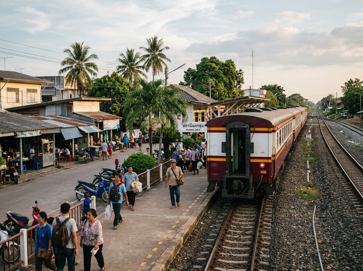 Travel to Nakhon Chum